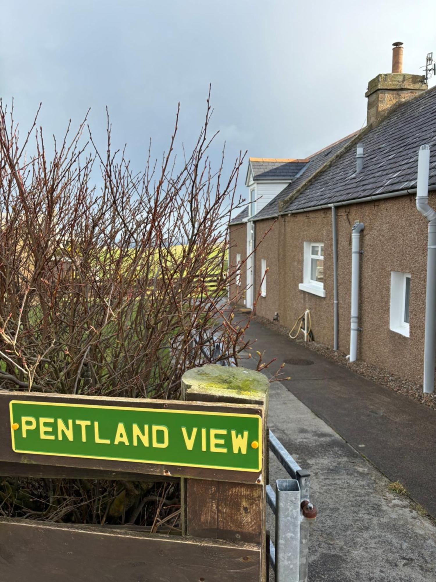 MelvichPentland View Croft With A Sea Viewアパートメント エクステリア 写真