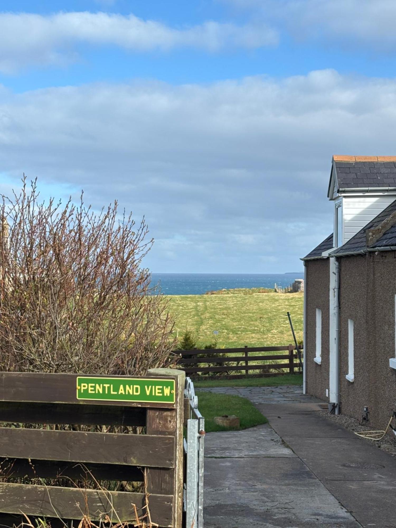 MelvichPentland View Croft With A Sea Viewアパートメント エクステリア 写真